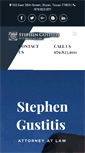 Mobile Screenshot of gustitislaw.com